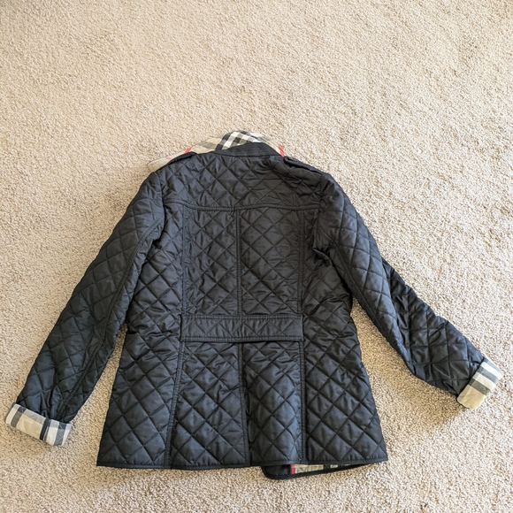 Burberry diamond quilted jacket XS GUC - Picture 2 of 5
